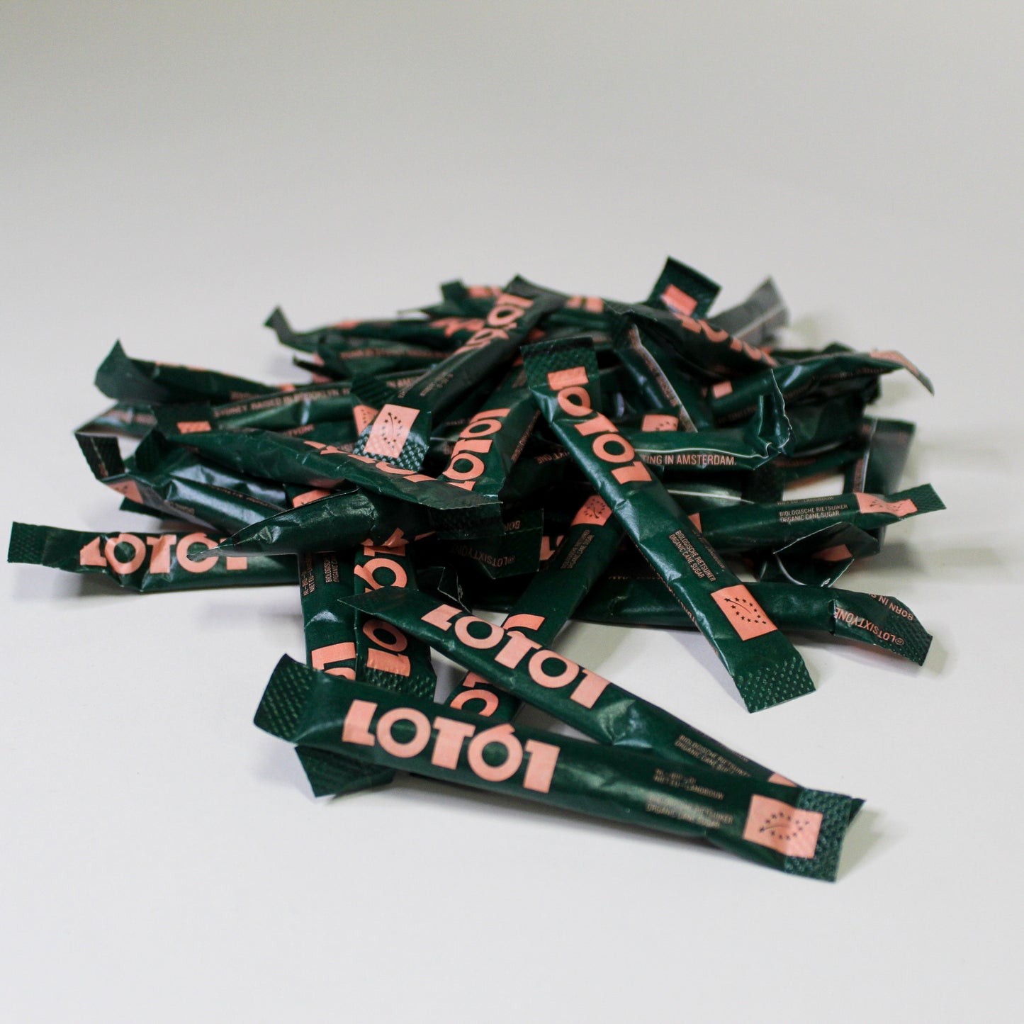 Organic Cane Sugar Sticks - LOT61 - 1000pcs