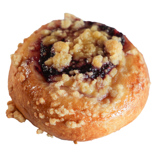 Blackberry Custard Buns - 25pcs